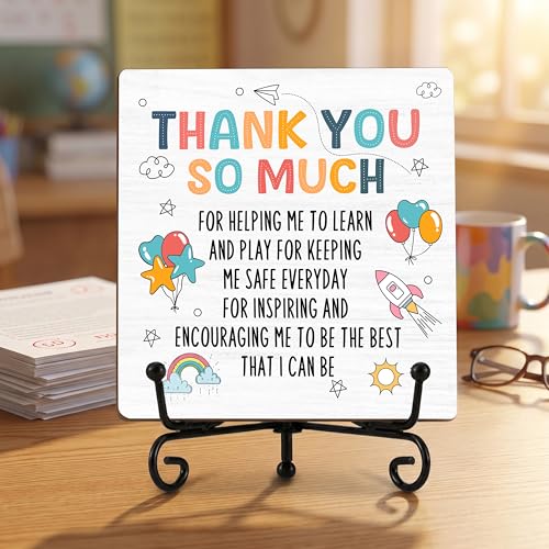 Teacher Appreciation Gifts, Back To School Gifts for Students Boys Girl - color: Thank You Teacher Quote