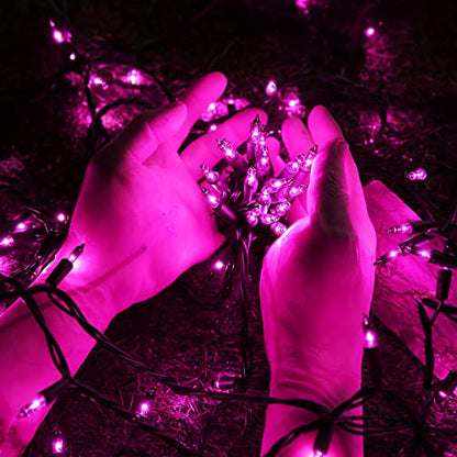 Toodour Purple Halloween Lights, 75ft 300 Count Incandescent String Lights - color: Purple, size: 75ft