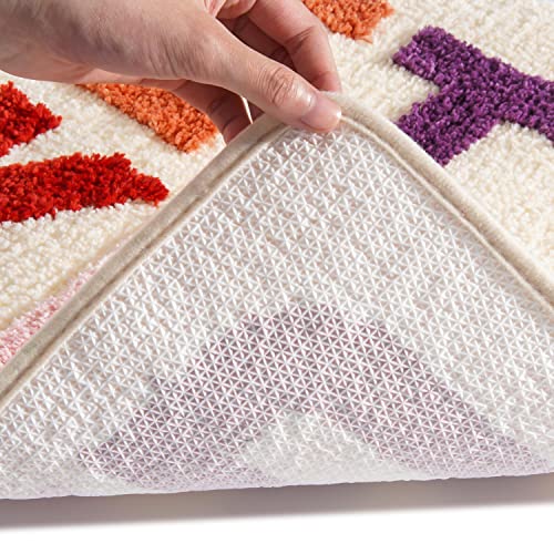 QJHOMO Get Naked Bath Mat Cute Funny Bathroom Rug Non Slip, 24" x 36" - color: Beige, size: 2' x 3' (Rectangular)