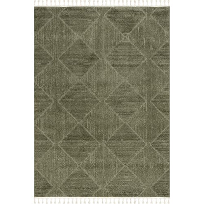 nuLOOM Kerry Green Trellis Power Loomed Area Rug, 7' x 9' - color: Kerry Green, size: 6'7" x 9' (Rectangular)