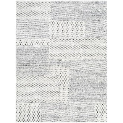 Livabliss x Galey Alix Architect III Modern Geometric Area Rug, 6'7" x 9' (7' x 9'), Gray/Black - color: Gray/Black, size: 6'7" x 9' (Rectangular)