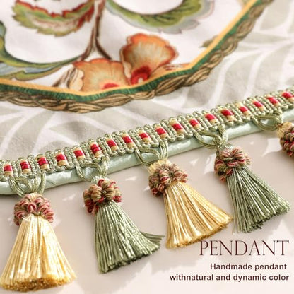 Patdrea Designer Elegant French Velvet Table Runner,12"X71"-Santiago A - color: Santiago a Velvet, size: 12"*71"