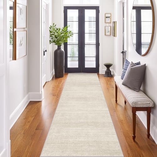 2x8 Runner Rug Non Slip, Washable Rug Runners for Hallways,Beige - color: Stripe-beige, size: 2' x 8' (Runner)