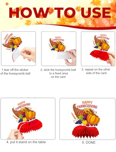 Thanksgiving Table Decorations, Fall Table Decorations for Autumn Harvest - style: Thanks Day