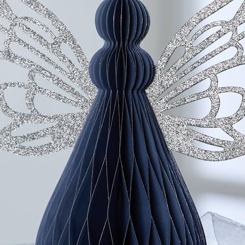 Your Heart's Content Honeycomb Paper Angel (Blue Angel) - color: Blue Angel