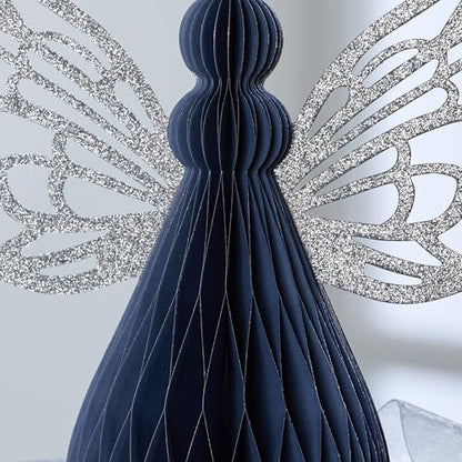 Your Heart's Content Honeycomb Paper Angel (Blue Angel) - color: Blue Angel