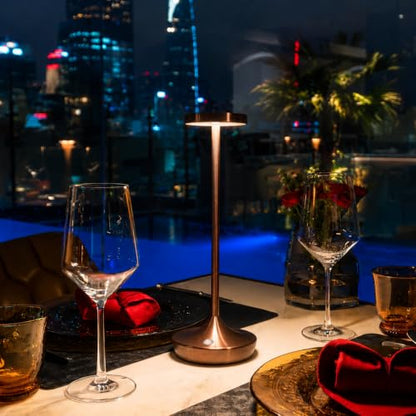 Brown Cordless Table Lamps, Rechargeable 6000mAh, 72H Runtime, Waterproof - color: Brown