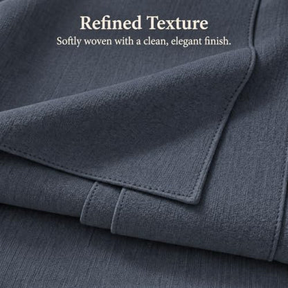 Solid Bed Runner Set,2 Pillow Covers,Blue Gray,70.9x19.7in - color: Blue Gray, size: Twin/Twin XL