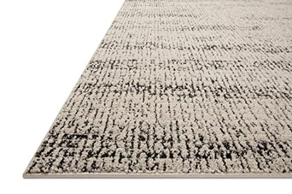 Loloi Darby Oatmeal/Charcoal 2'-7" x 4' Accent Rug - color: Oatmeal / Charcoal, size: 2'7" x 4' (Rectangular)