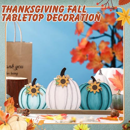 Fall Thanksgiving Pumpkin Wooden Sign Office Home Decor - style: Classic Pumpkin