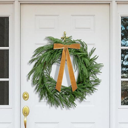 4 Pcs Christmas Norfolk Pine Garland, 6 Ft Dense Norfolk Pine Garland, Artificial Pines Greenery Garlands for Christmas Holiday Mantle Fireplace Table Home Decor - size: 4 Pcs
