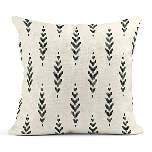 ArtSocket Linen Throw Pillow Covers Set of 4, 18 x 18 Inch, Boho Tribal - size: 18" x 18" (Pack of 4)