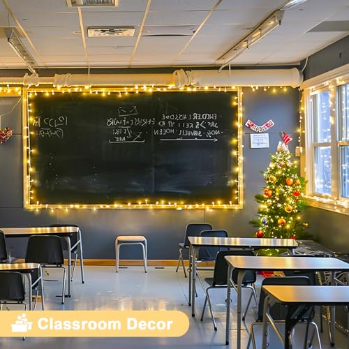 JMEXSUSS 200 LED Fairy Lights Plug in, 66 ft String Lights Indoor Bedroom - color: Warm White, size: 66FT 200LED