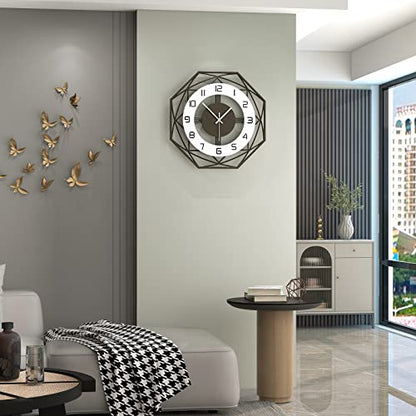 Large Wall Clocks for Living Room Decor Modern Analog Wall Clock - size: 20 inch