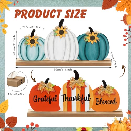 Fall Thanksgiving Pumpkin Wooden Sign Office Home Decor - style: Classic Pumpkin