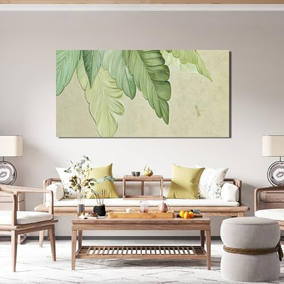 Modern Green Wall Art Prints Wall Art Pictures for Living Room 20" X 40" - color: XY-01A, size: 40"L x 20"W