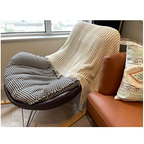 Blagic Soft Knitted Throw Blanket for Couch and Bed,White,50"x60" - color: F-white, size: 50 × 60 in