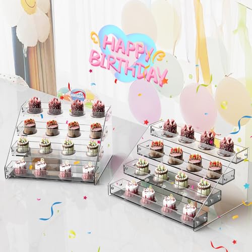 Acrylic Display Shelf,Risers Display Stands,Perfume Organizer,Cupcake Stand,Tiered Display Stand,Sticker Display,Card Stands For Display,Card Display Stand,Figure Display，Spice Rack(6 Tier)