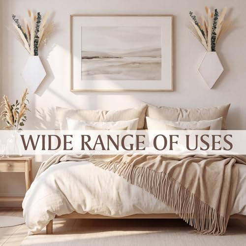 2 Pcs Wooden Wall Planters, White Distressed, Natural Style - color: White Distressed, style: Natural Style