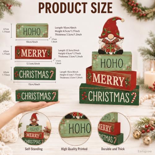 Christmas Decorations Indoor, Christmas Gnome Home Decor - style: Christmas Gnome