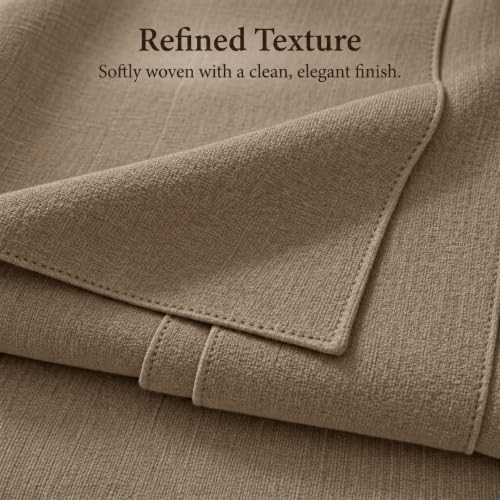 Solid Bed Runner Set,2 Pillow Covers,Olive Brown,70.9x19.7in - color: Olive Brown, size: Twin/Twin XL