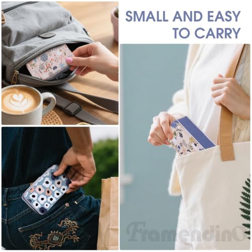 Framendino, 5 Pack Mini Metal Tinplate Boxes Empty Trinket Jewelry Coin Flower Rectangular Tin for Bead Storage Case Containers (Floral) - color: Flower 2