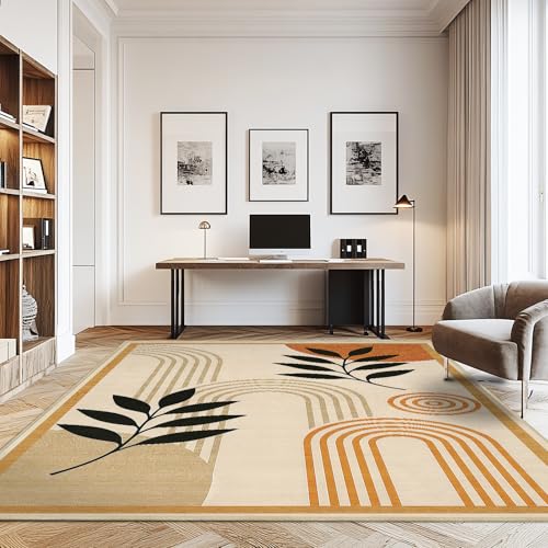 9x12 Area Rug for Living Room Boho Rug Mid Century Modern Boho Area Rugs - color: Boho, size: 9' x 12' (Rectangular)