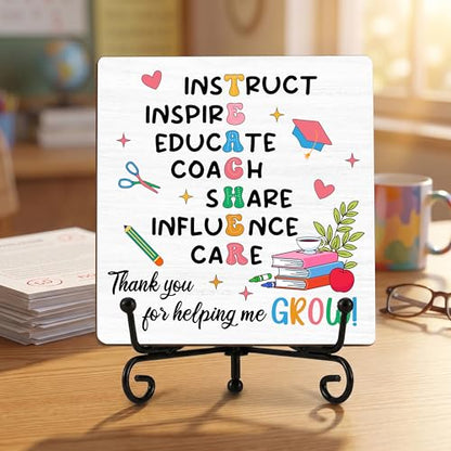 Back To School Gifts for Students, Teacher Appreciation Gifts - color: Teacher Inspire Quote