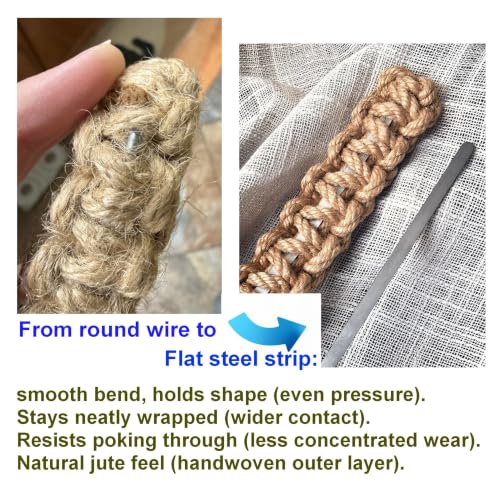 Braided Outdoor Curtain Tiebacks for Drapes, Rustic Curtain holdbacks 4 Pack, Handmade Decorative Curtain Ties for Sheer/Light Weight Drapes of Home Office Bedroom Window