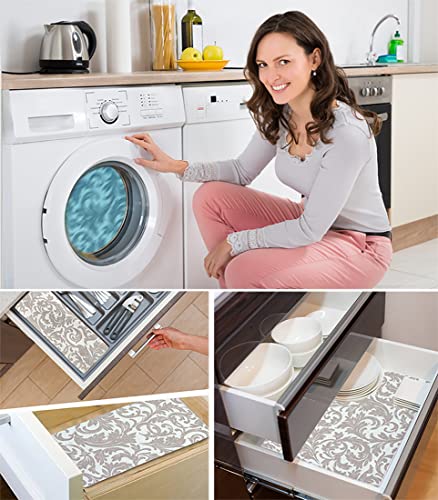 4PCS Large Dish Drying Mat, Absorbent Microfiber Pad for Kitchen Counter