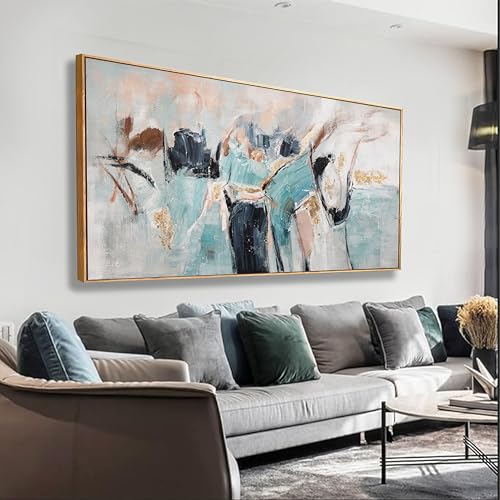 Framed Abstract Wall Art Decor Canvas Artwork Wall Decor Colorful Fantasy Graffiti Art Painting Art For Bedroom Living Room Dining Room Home Office Apartment Modern Abstract Artwork Decoration 20"x40" - color: Colorful, size: 40"L x 20"W
