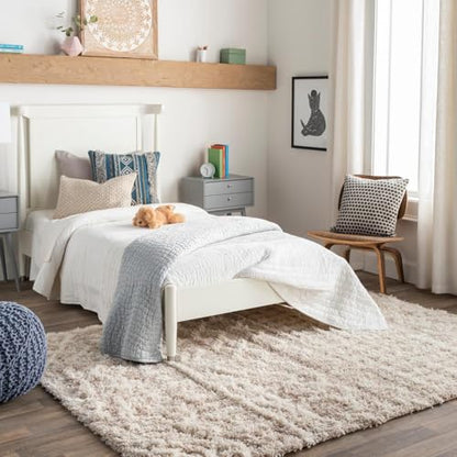 Livabliss Hapsburg Moroccan Shag Area Rug, 8'10" x 12', Beige - color: Beige, size: 8'10" x 12' (Rectangular)