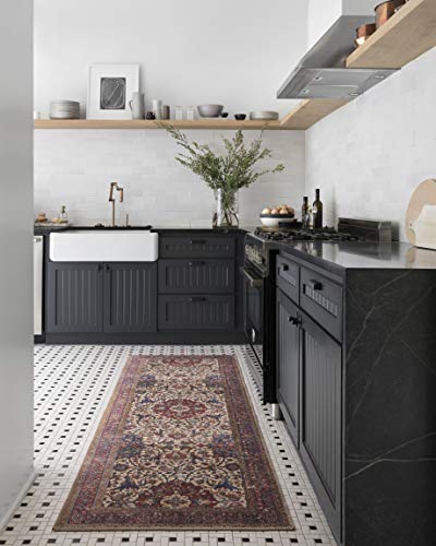 Loloi Loren Sand/Multi 5'-0" x 7'-6" Area Rug - color: Sand / Multi, size: 5' x 7'6" (Rectangular)