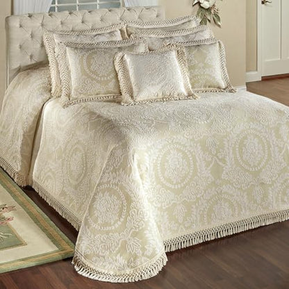 Touch of Class Timeless Bedding Set, Oversized Queen Bedspread, 6 Piece Set - size: 6 Piece Queen Bedspread Set