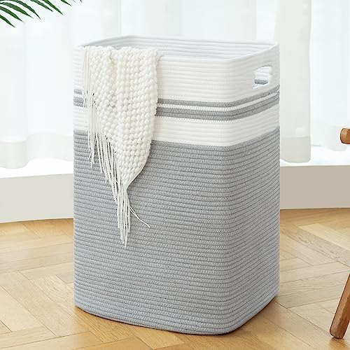 OIAHOMY 91L Laundry Hamper, XXXLarge Collapsible Laundry Basket Gray - color: Gray, size: 16*15*24