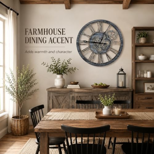 The B-Style 30" Large Wall Clock, Carbon Gray - color: Carbon Gray, size: 30 inch (76 cm)