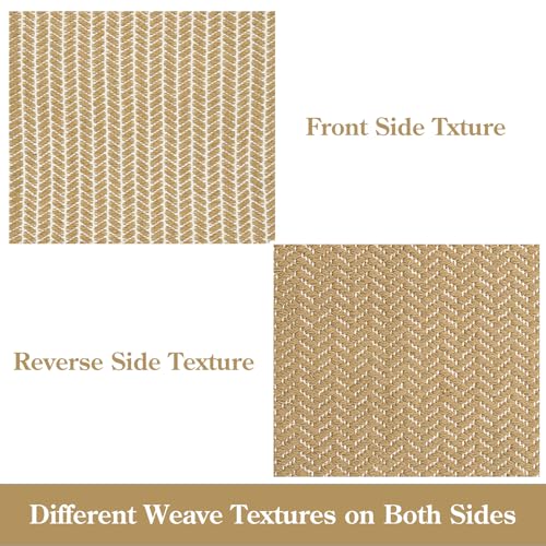 Lahome Boho Bathroom Runner Rug, 2x6 Washable Rugs for Laundry Room - color: Khaki, size: 2' x 6' (Runner)