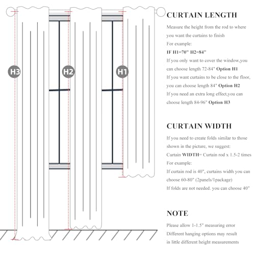 QJmydeco Natural Linen Blackout 92 Inch Bedroom Curtains 2 Panel Sets, Rustic Boho Cream Pleated Ceiling Track Curtain for Dining Room Heat Blocking Privacy Heavy Drape 92 Inches Long Oatmeal Back Tab - color: Natural Linen, size: 50"W x 92"L (Pack of 2)