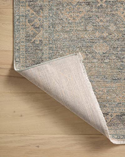 Loloi Angela Rose Blake Sky/Beige 9' x 13' Area Rug - color: Sky / Beige, size: 9' x 13' (Rectangular)