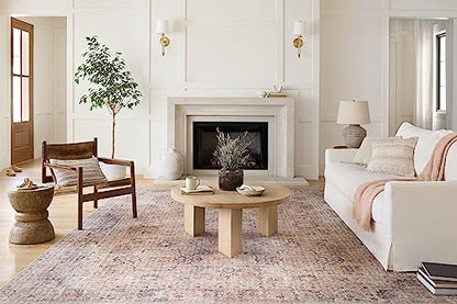 Loloi Skye Blush/Grey 2'-0" x 5'-0" Accent Rug - color: Blush / Grey, size: 2' x 5' (Rectangular)