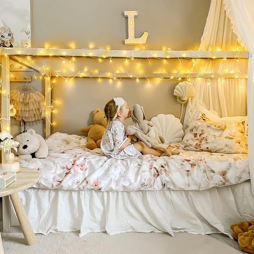 JMEXSUSS 100 LED String Lights Indoor Bedroom Warm White Christmas Lights - color: Warm White, size: 100 LED