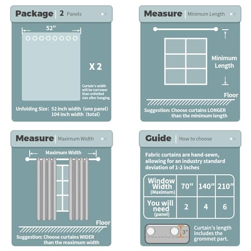 BGment Begie Faux Linen Curtains 63 Inch Length 2 Panels for Bedroom - color: B - Linen Beige, size: 52"W x 63"L (Pack of 2)
