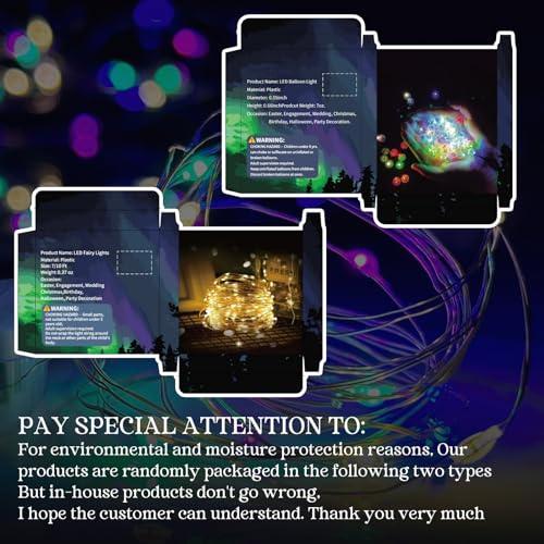 ZGWJ 12 Pack Warm White Fairy Lights, Mini String Lights - color: Warm White, size: 12P