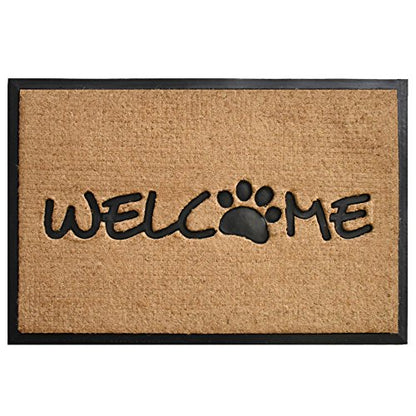 Calloway Mills 102742436 Welcome Paw Doormat - color: Welcome Paw