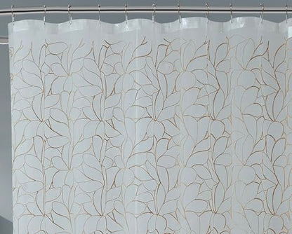 Warm Home Designs 72x72 Shower Curtain with Linen Embroidery. OLS Linen 72 - color: Linen