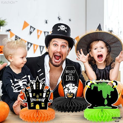 KatchOn Halloween Centerpieces for Tables, Pack of 9