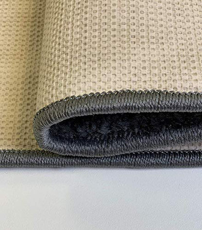 Hallway Runner Rug, 2'7" x 2' Washable Non-Slip Carpet Runner, Custom Size - color: Zigzag-grey, size: 2'7" x 2' (Runner)