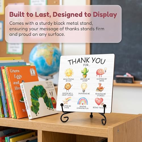 Teacher Appreciation Gifts, Back To School Gifts for Students - color: Teacher Thank You Art