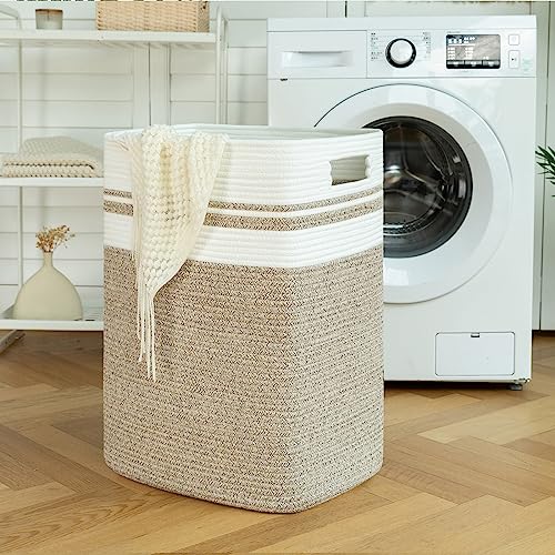 OIAHOMY 91L Laundry Hamper, XXXLarge Collapsible Laundry Basket Yellow - color: Yellow variegated, size: 16*15*24