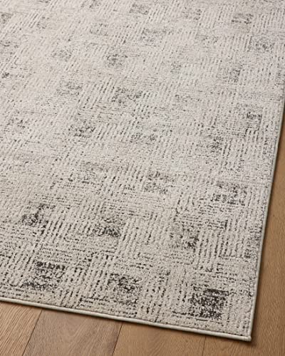 Loloi Kamala Grey/Graphite 6'-7" x 9'-6" Area Rug - color: Grey / Graphite, size: 6'7" x 9'6" (Rectangular)